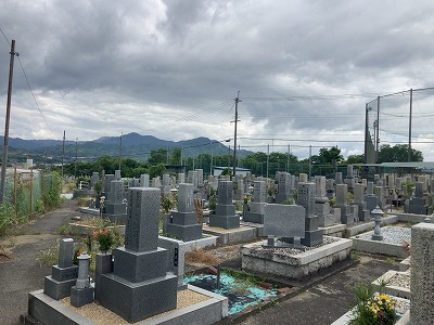 岸上区墓地（橋本市）のお墓