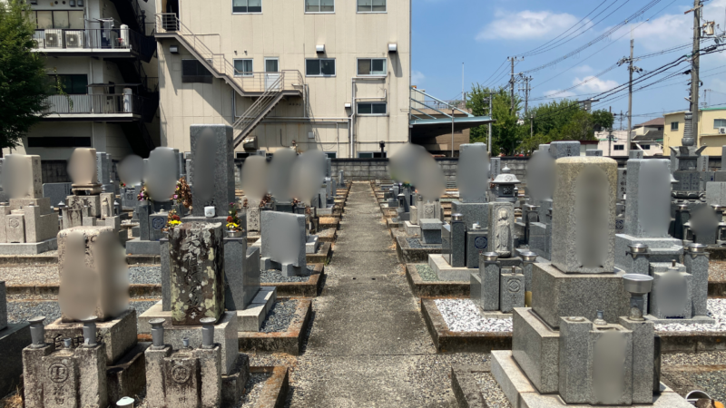 川面墓地（富田林市）