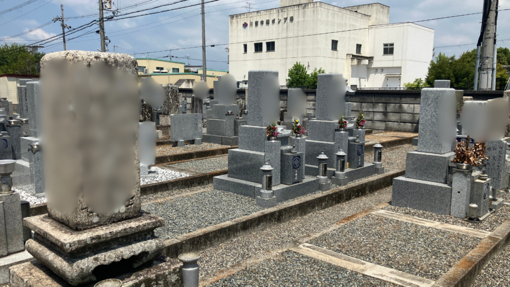 川面墓地（富田林市）