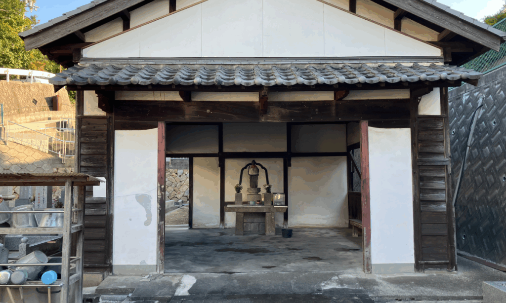 安堂太平寺共同墓地（柏原市）納骨手伝い