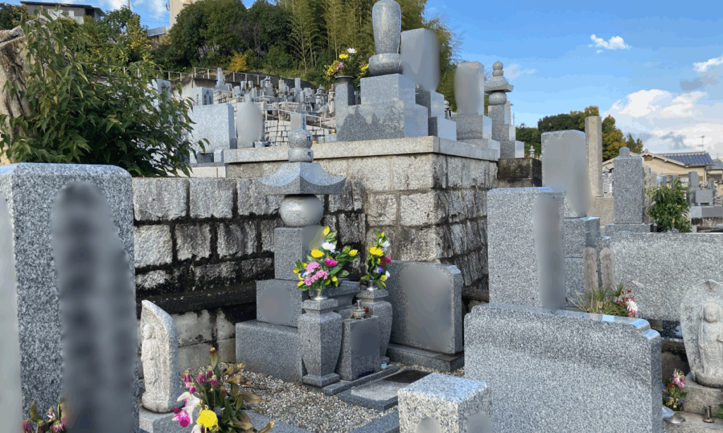 上田墓地(河内長野市) お墓の建立