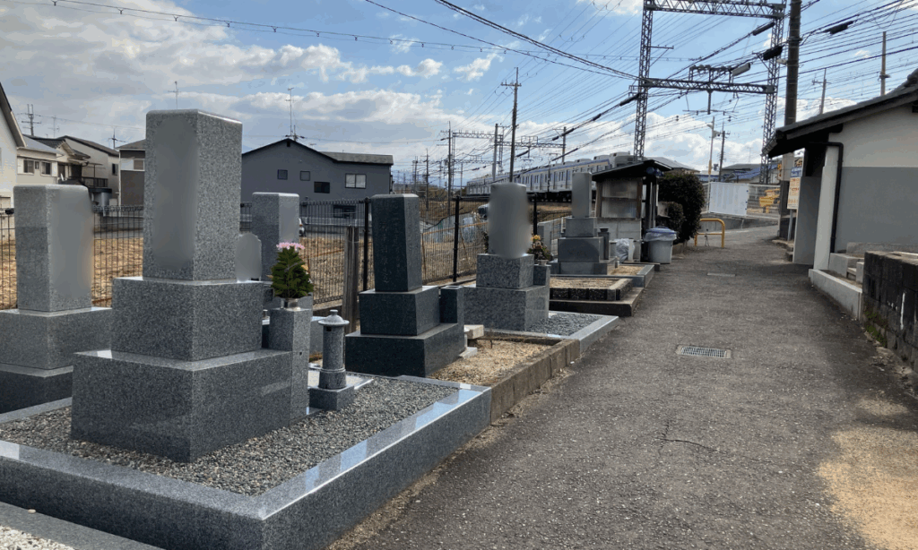 池尻墓地(大阪狭山市)霊標の設置