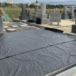 池尻墓地（大阪狭山市）にて「空き区画の整備」に伺いました｜池尻墓地でのお墓仕事は大阪石材まで