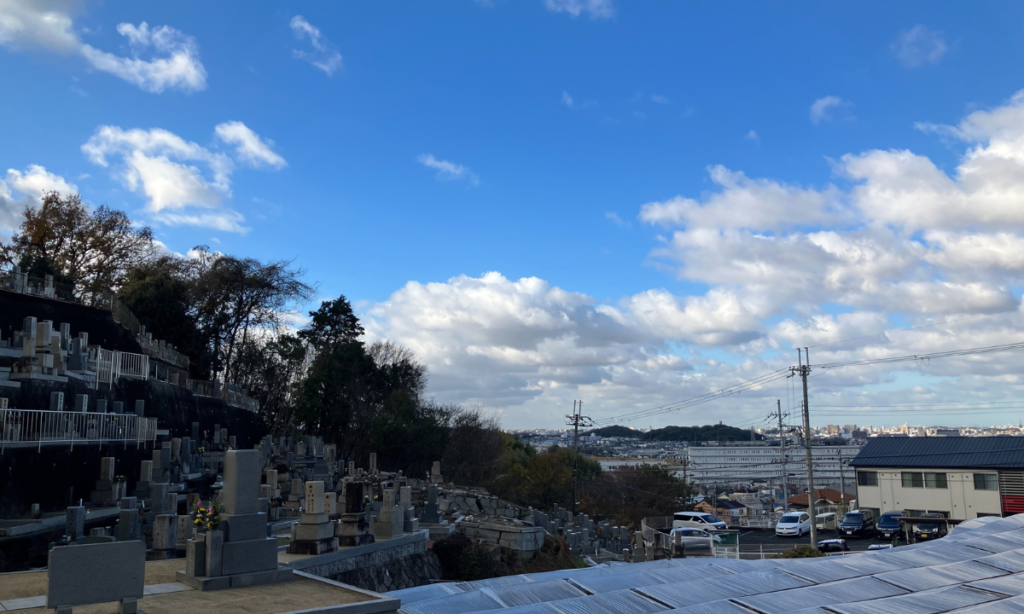 安堂太平寺墓地（柏原市）墓地の清掃