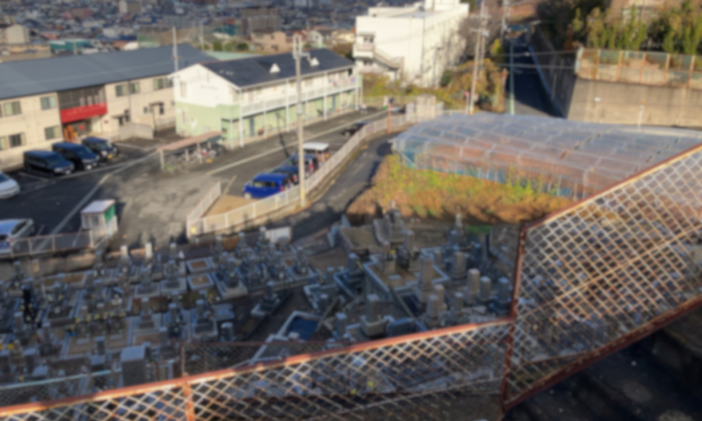 安堂太平寺墓地（柏原市）墓地の清掃