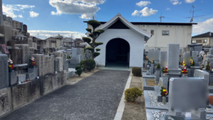 新堂墓地(松原市)墓地清掃