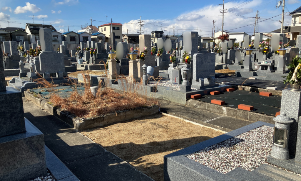小土墓地（羽曳野市）お墓じまい
