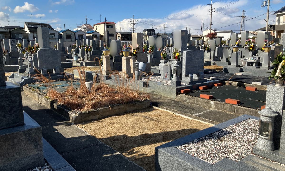 小土墓地（羽曳野市）お墓じまい