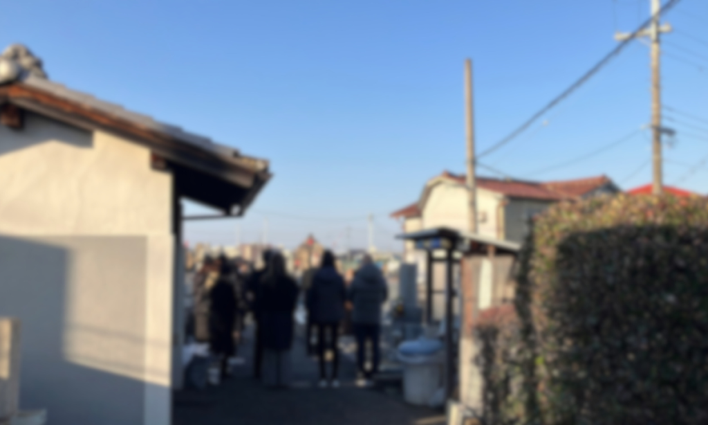 池尻墓地(大阪狭山市)ご納骨手伝い