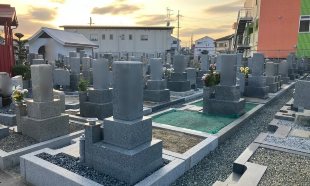 新堂墓地（松原市）墓地清掃　大阪石材南大阪店