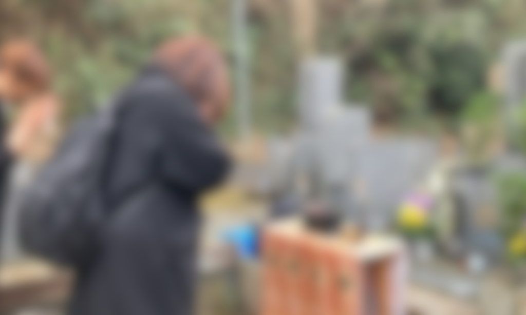 東山墓地(河南町)ご納骨式のお手伝い 大阪石材南大阪店