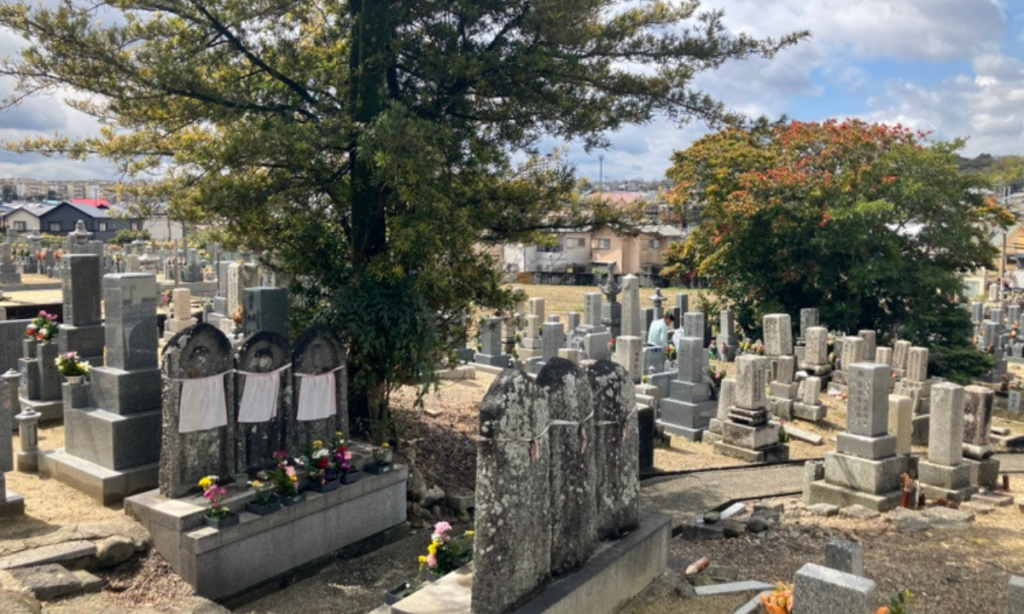 今熊墓地　定期清掃　大阪石材南大阪店